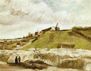 Vincent Van Gogh - Montmartre Quarry Mills