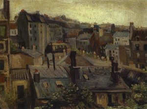 Vincent Van Gogh - Roofs In Paris