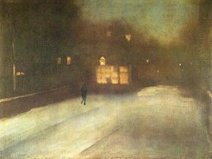 James McNeill Whistler - Cheslea Snow