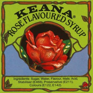 Retrolabel - Keana Rose Flavoured Syrup