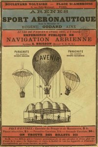 Inventions - Broadside Announcement of a Balloon Ascension