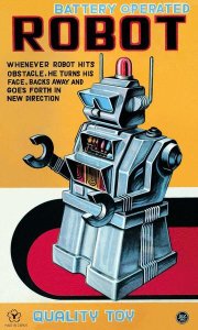 Retrobot - Battery Operated Robot