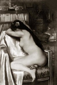 Vintage Nudes - Asleep in the Study