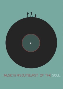 NAXART Studio - Music Is In Outburst Of The Soul Poster