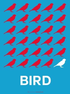 NAXART Studio - Bird Poster