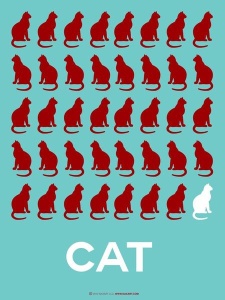 NAXART Studio - Cat Poster