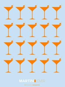 NAXART Studio - Martini Lover Orange