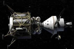 NASA - Altair and Orion spacecraft: conceptual rendering