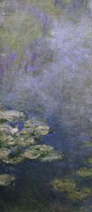 Claude Monet - Water Lilies (Nympheas) IV (left)