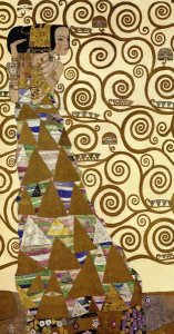 Gustav Klimt - The Stoclet Frieze (left)