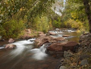 Tim Fitzharris - Oak Creek in Slide Rock State Park near Sedona, Arizona