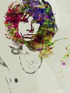 NAXART Studio - Jim Morrison Watercolor