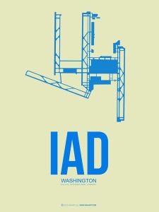 NAXART Studio - IAD Washington Poster 1