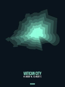 NAXART Studio - Vatican City Radiant Map 3