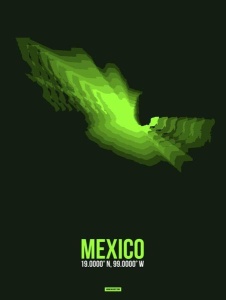 NAXART Studio - Mexico Radiant Map 2