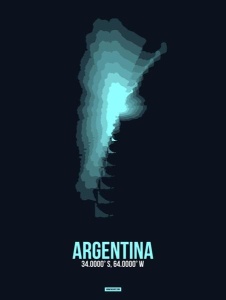 NAXART Studio - Argentina Radiant Map 1