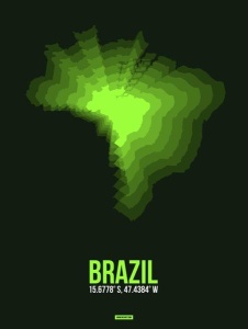NAXART Studio - Brazil Radiant Map 2