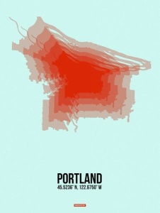 NAXART Studio - Portland Radiant Map 1