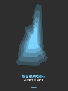 NAXART Studio - New Hampshire Radiant Map 4
