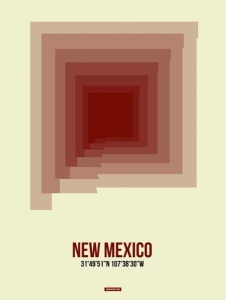 NAXART Studio - New Mexico Radiant Map 2