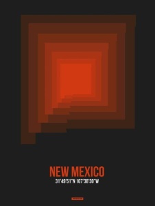 NAXART Studio - New Mexico Radiant Map 6