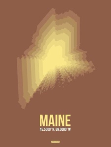 NAXART Studio - Maine Radiant Map 3