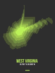NAXART Studio - West Virginia Radiant Map 4