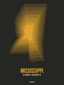 NAXART Studio - Mississippi Radiant Map 5