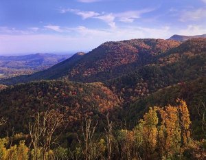 Tim Fitzharris - Blue Ridge Mountain Range near Cumberland Knob, North Carolina