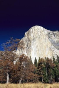 Gerry Ellis - Late light on face of monolith of El Capitan, Yosemite NP, California
