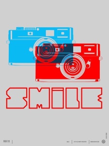NAXART Studio - Smile Camera Poster