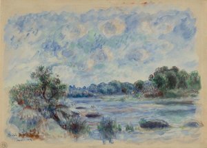 Pierre-Auguste Renoir - Landscape at Pont-Aven