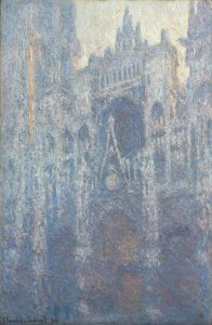 Claude Monet - The Portal of Rouen Cathedral in Morning Light