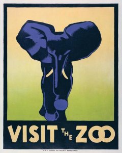 Hugh Stephenson - Visit the zoo - Elephant