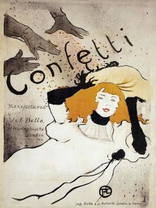 Henri Toulouse-Lautrec - Confetti