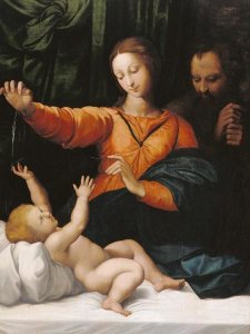 Unknown - The Holy Family (The Madonna del Velo; Madonna di Loreto)