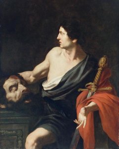 Pietro Novelli - David with the Head of Goliath
