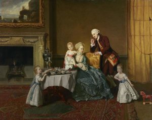 Johann Zoffany - John, Fourteenth Lord Willoughby de Broke, and his Family
