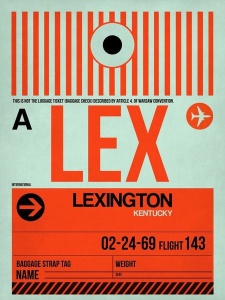 NAXART Studio - LEX Lexington Luggage Tag I