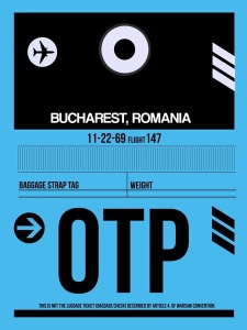 NAXART Studio - OTP Bucharest Luggage Tag II