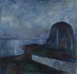 Edvard Munch - Starry Night, 1983