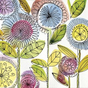 Anne Tavoletti - Watercolor Flowers