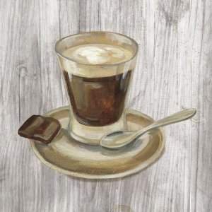 Silvia Vassileva - Coffee Time III on Wood