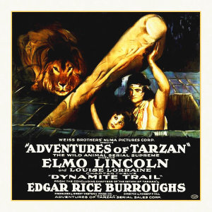 Hollywood Photo Archive - Tarzan, 1920 with Elmo Lincoln