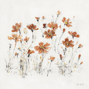 Lisa Audit - Wildflowers III Orange
