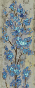 Silvia Vassileva - Almond Branch II Blue Crop