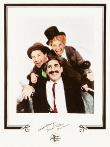 Hollywood Photo Archive - Marx Brothers - Publicity Photo - Groucho, Chico and Harpo