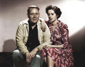 Hollywood Photo Archive - Charles Laughton with Elsa Lanchester