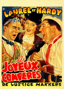 Hollywood Photo Archive - Laurel & Hardy - French - Les Joyeux Comperes