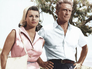Hollywood Photo Archive - Senta Berger with Kirk Douglas